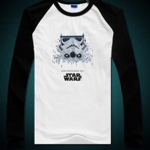 Personalized Star Wars  T Shirt Male Autumn and Winter