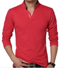 New Fashion Brand Men Long Sleeve Slim Fit T Shirt